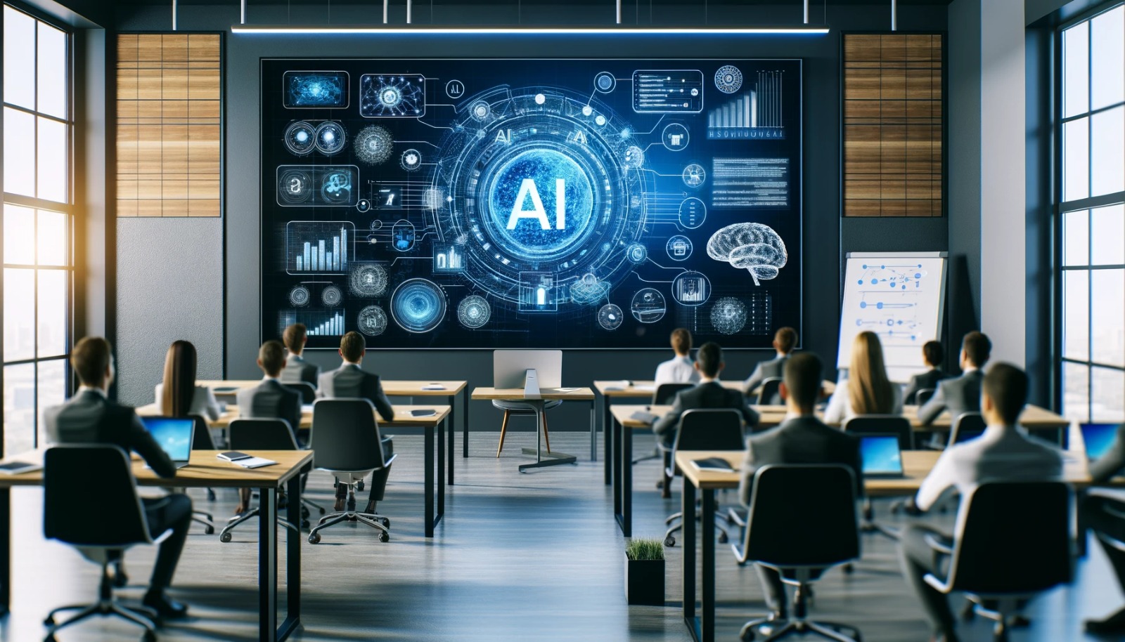 AI classroom training course banner