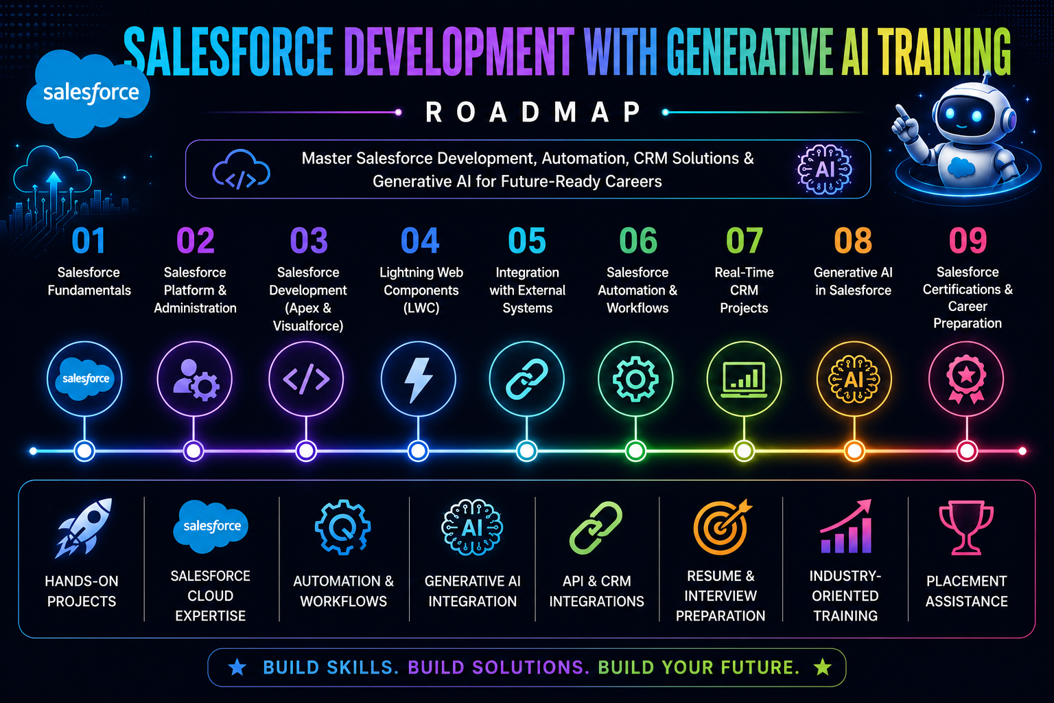 Salesforce Developer Roadmap – learn CRM fundamentals to prepare for certifications and jobs